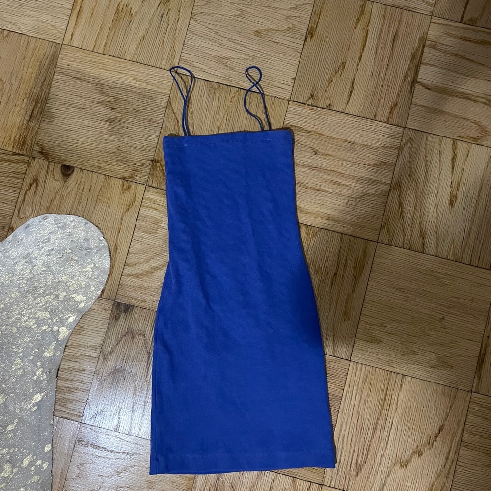 Zara purple tank top dress